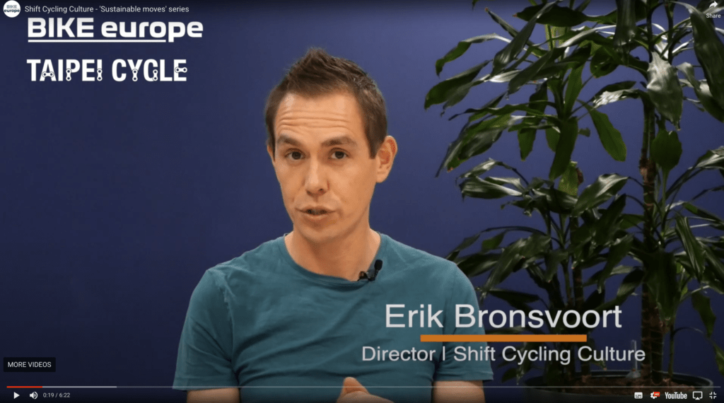 Erik Bronsvoort Interview with Bike Europe